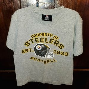 Steelers Short Sleeve Kids Top
